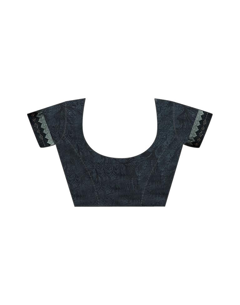 Multicoloured Chiffon Printed Saree