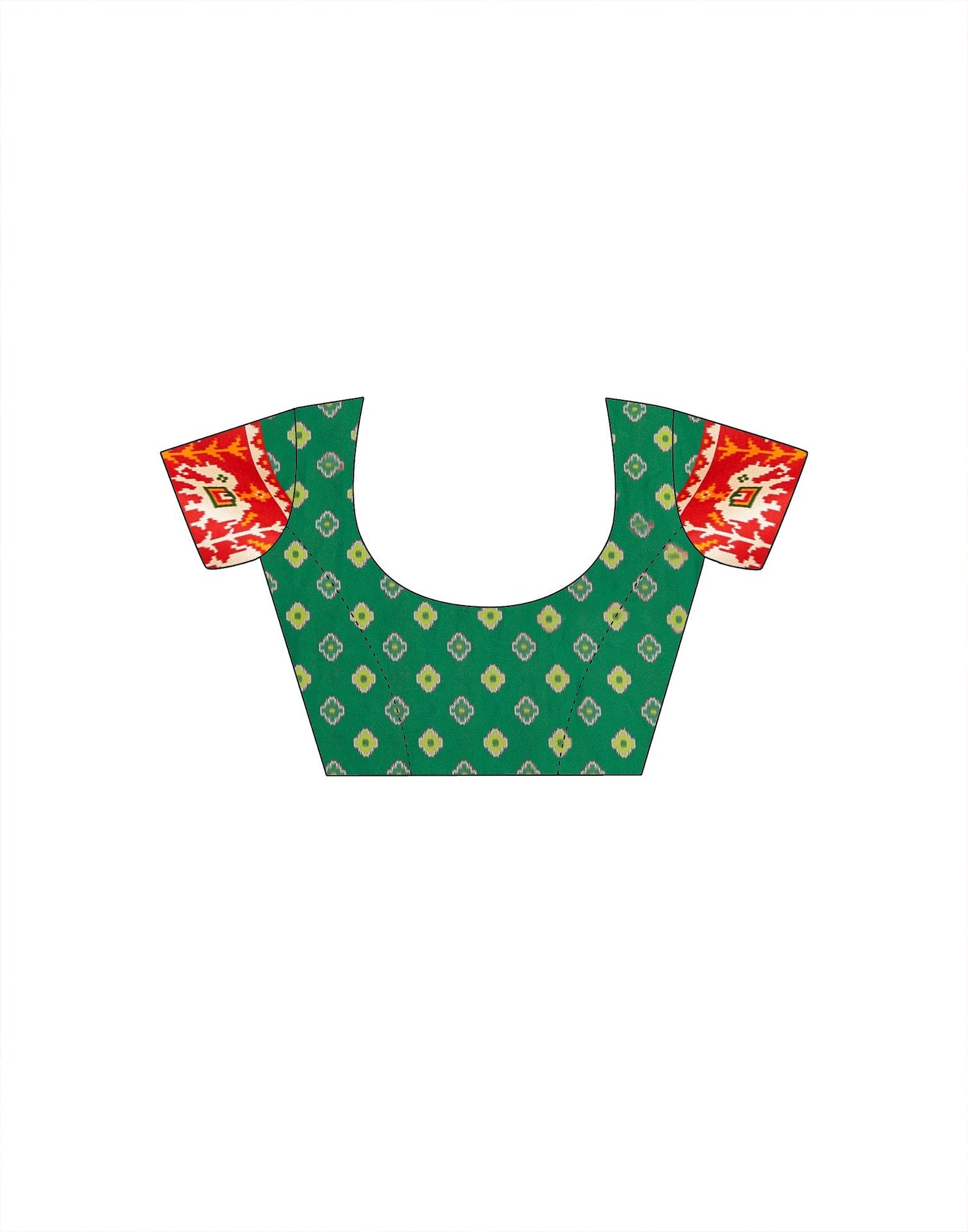 Light Pink Printed Silk Saree