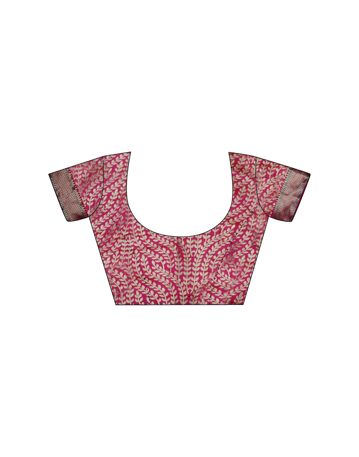 Mehandi Green Jaquard Silk Banarasi Saree