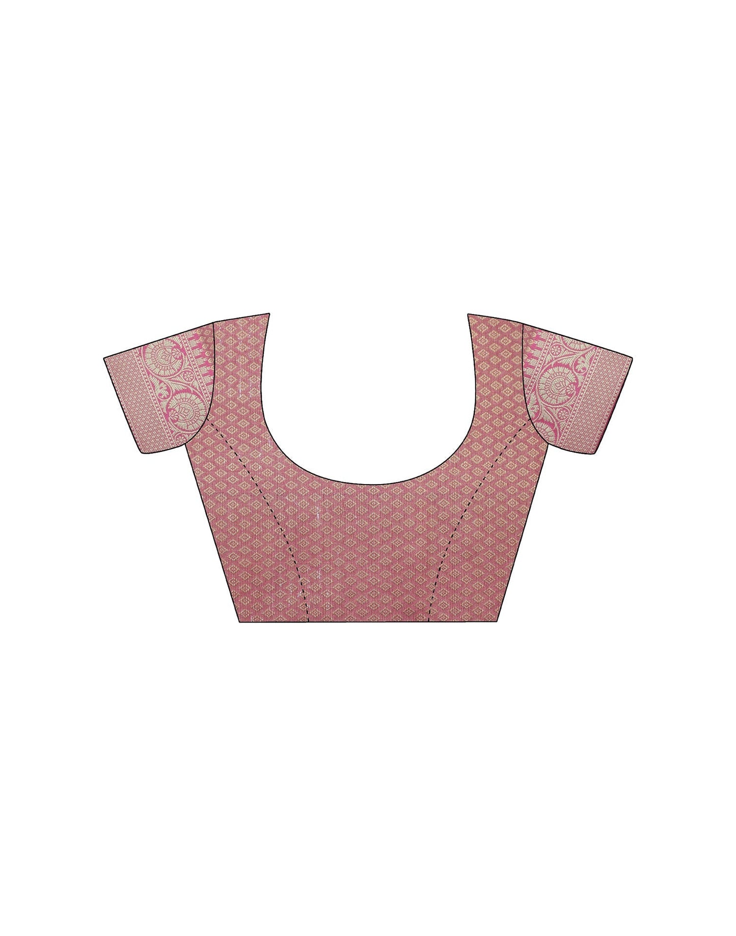 Turquoise Weaving Cotton Banarasi Saree