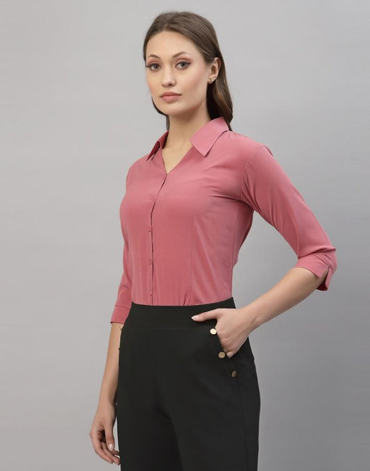 Blush Pink Casual Shirt | Sudathi