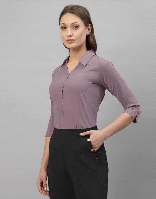 Lavender Casual Shirt | Sudathi