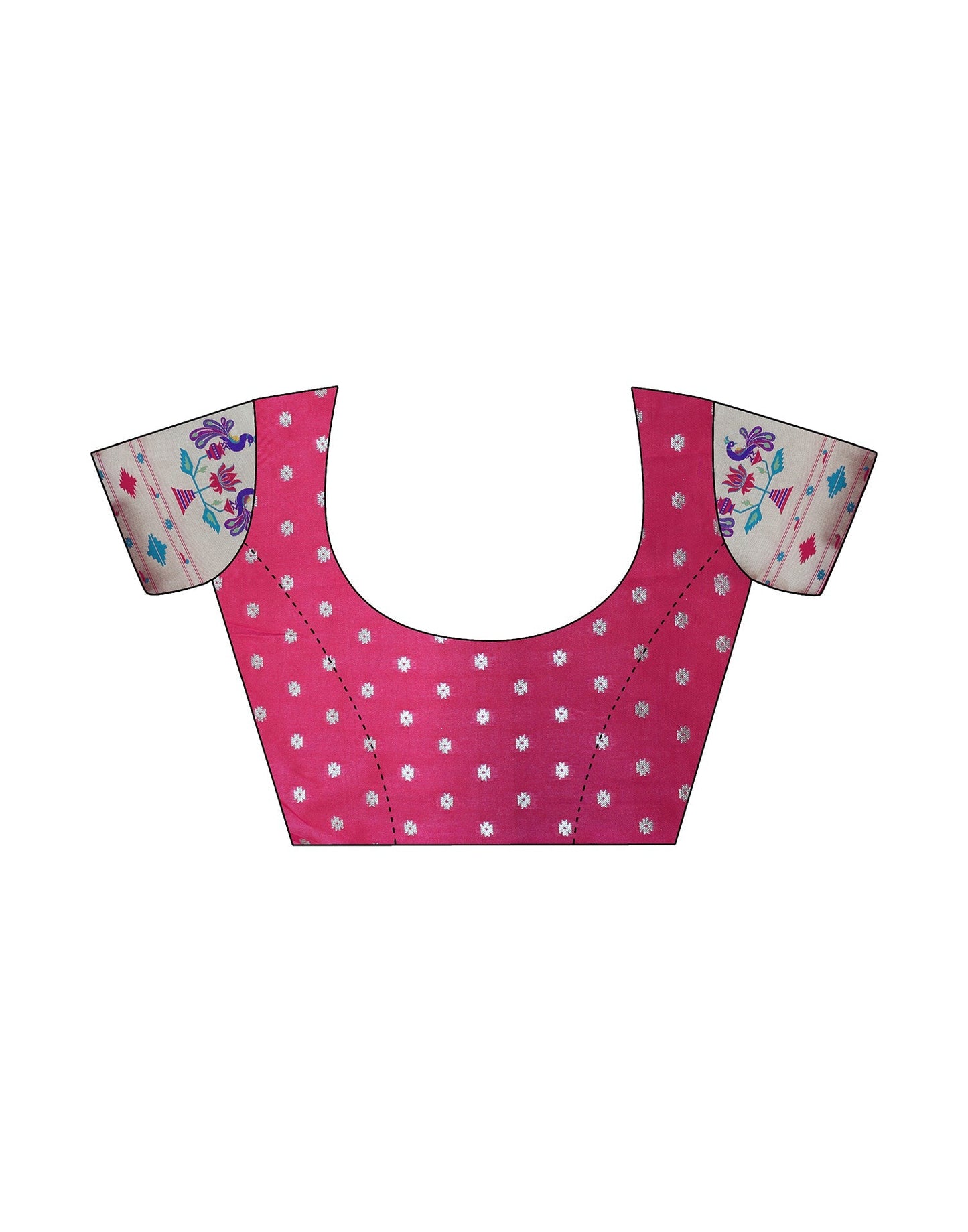 Light Rama Green Weaving Silk Paithani Saree