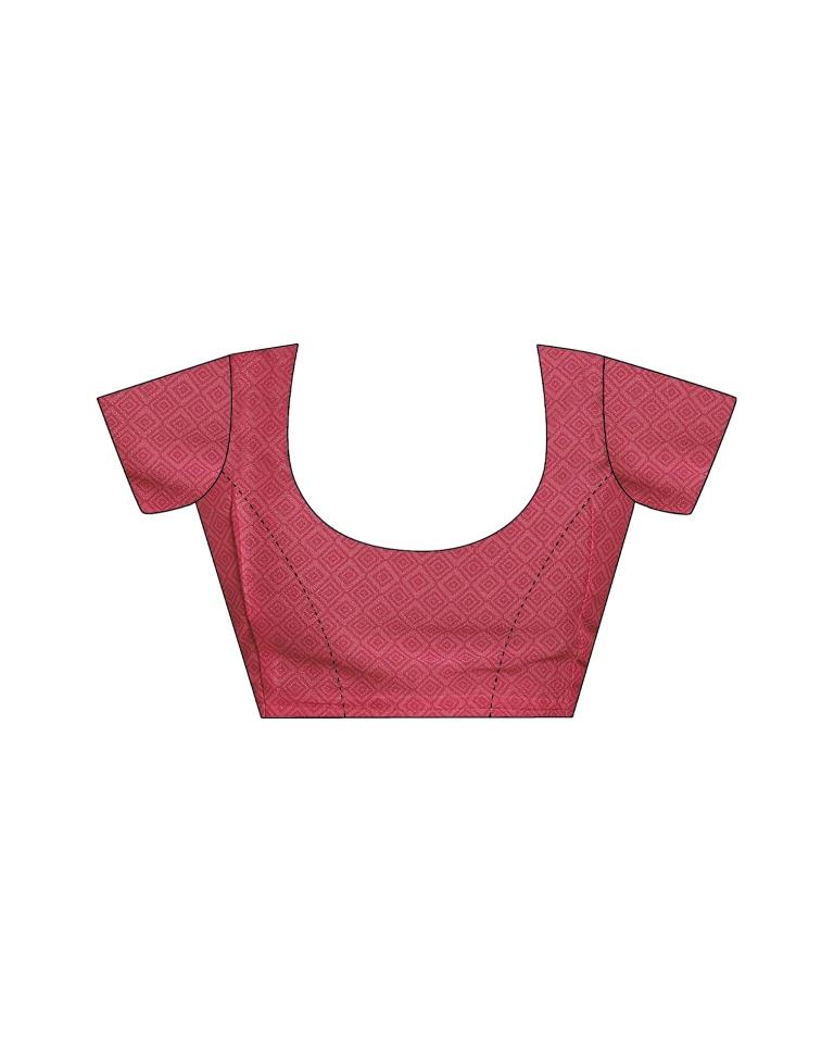 Rama Green Printed Georgette Saree