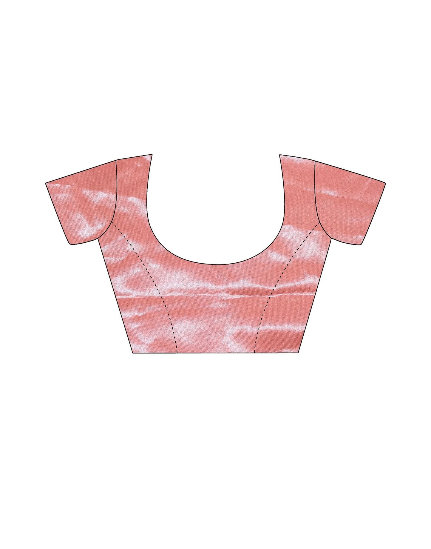 Multicoloured Printed Silk Saree