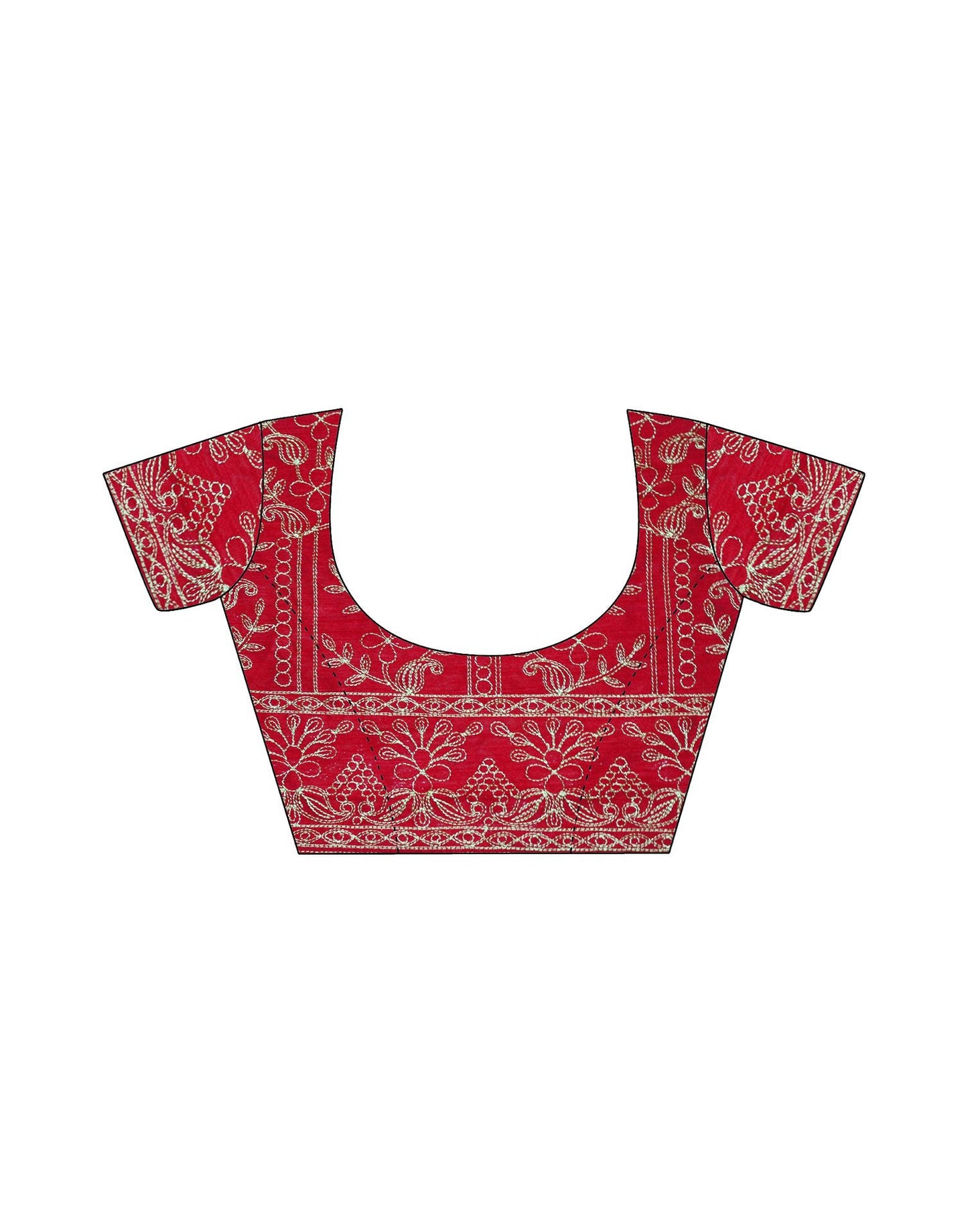 Dull Blue Printed Georgette Saree