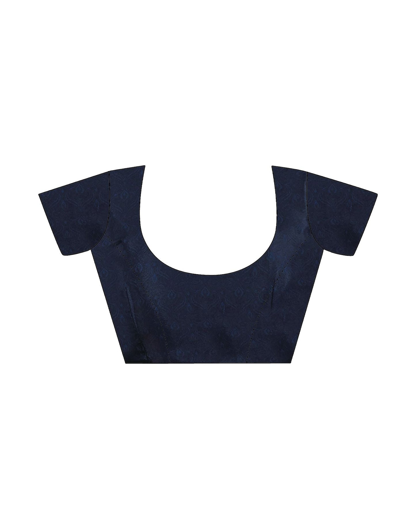 Rama Printed Silk Saree