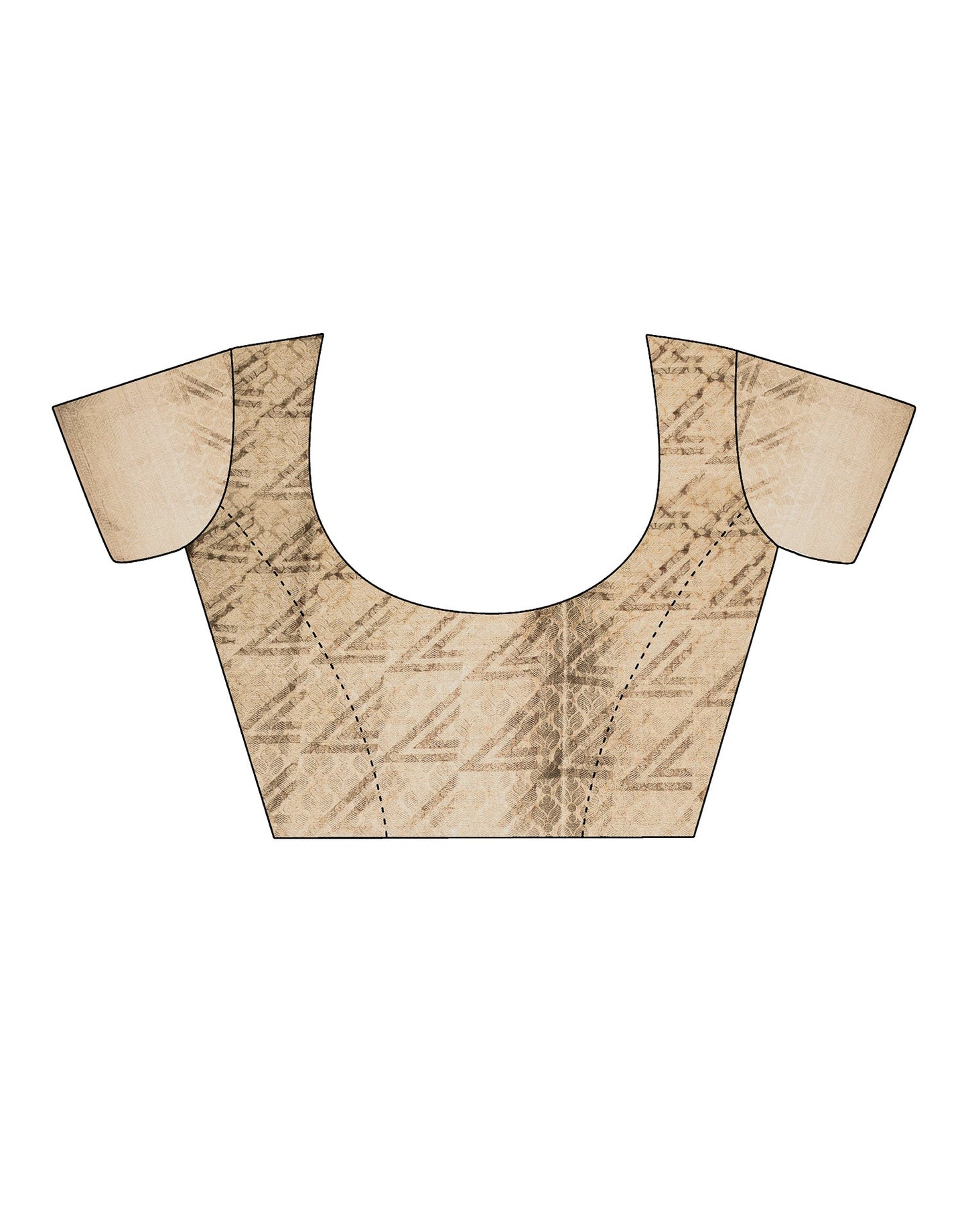 Light Beige Silk Weaving Saree