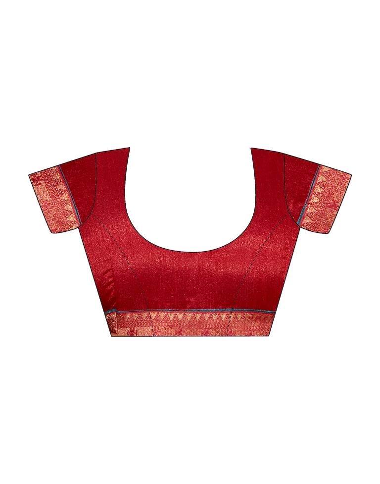 Dark Grey Chiffon Printed Saree