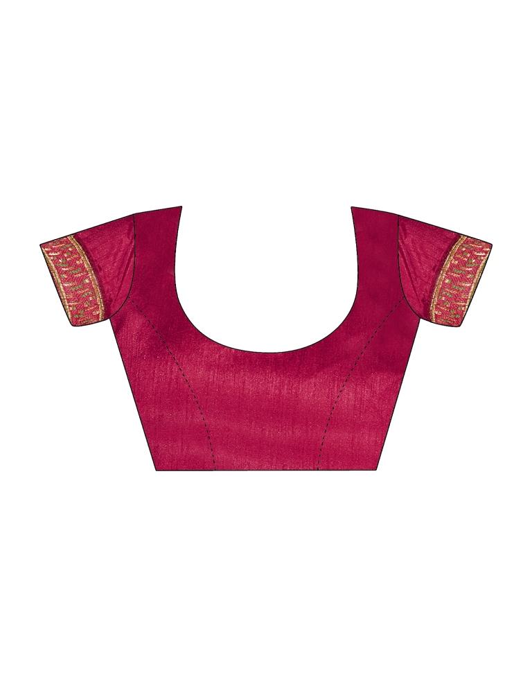 Green Chiffon Printed Saree