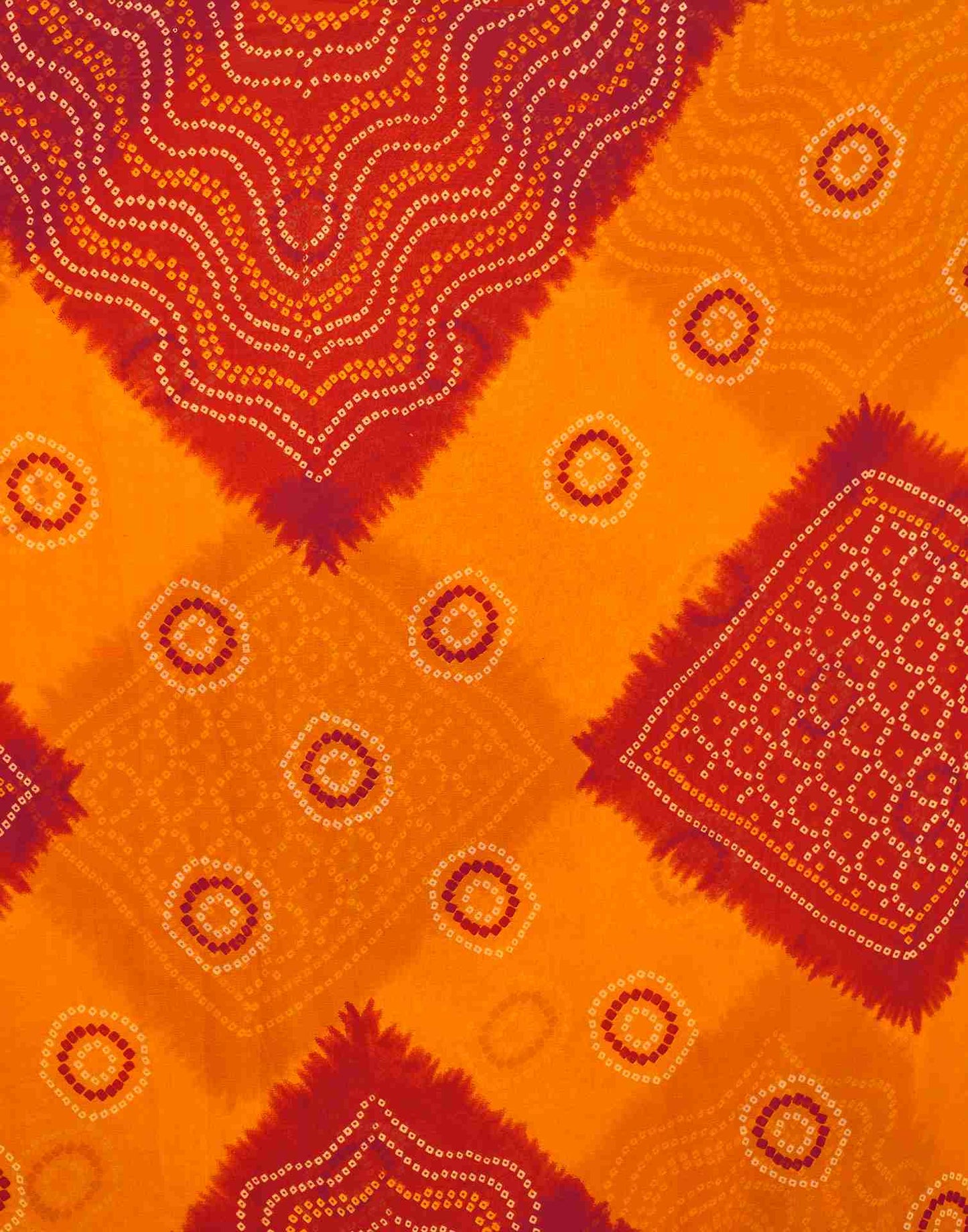 Yellow Georgette Printed Saree