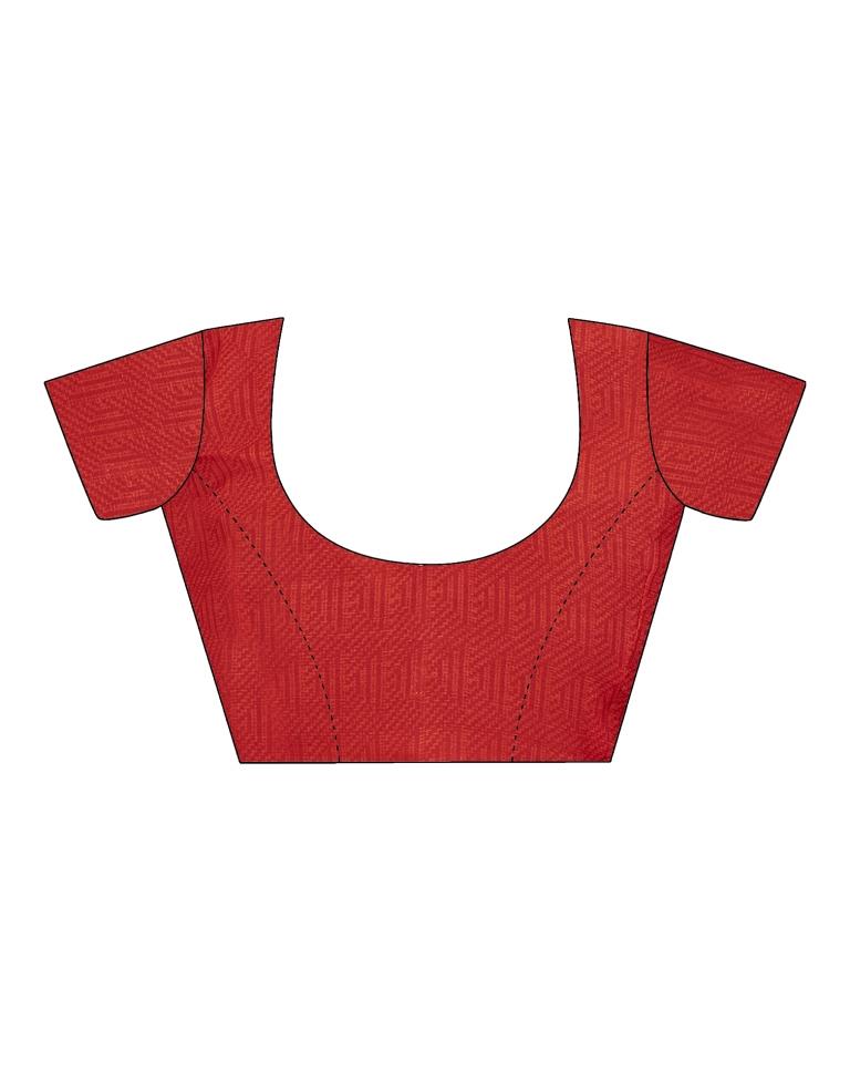 Grey Chiffon Printed Saree