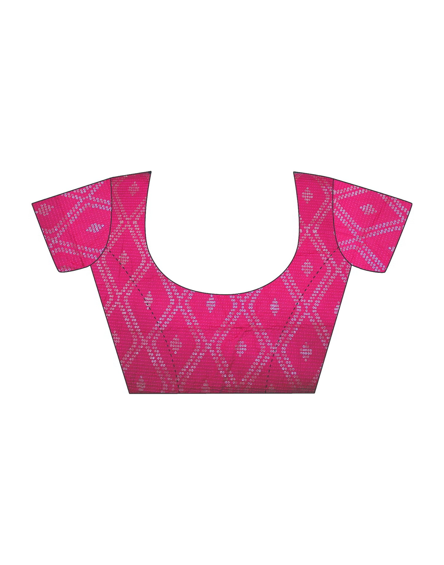 Teal Georgette Plain Saree