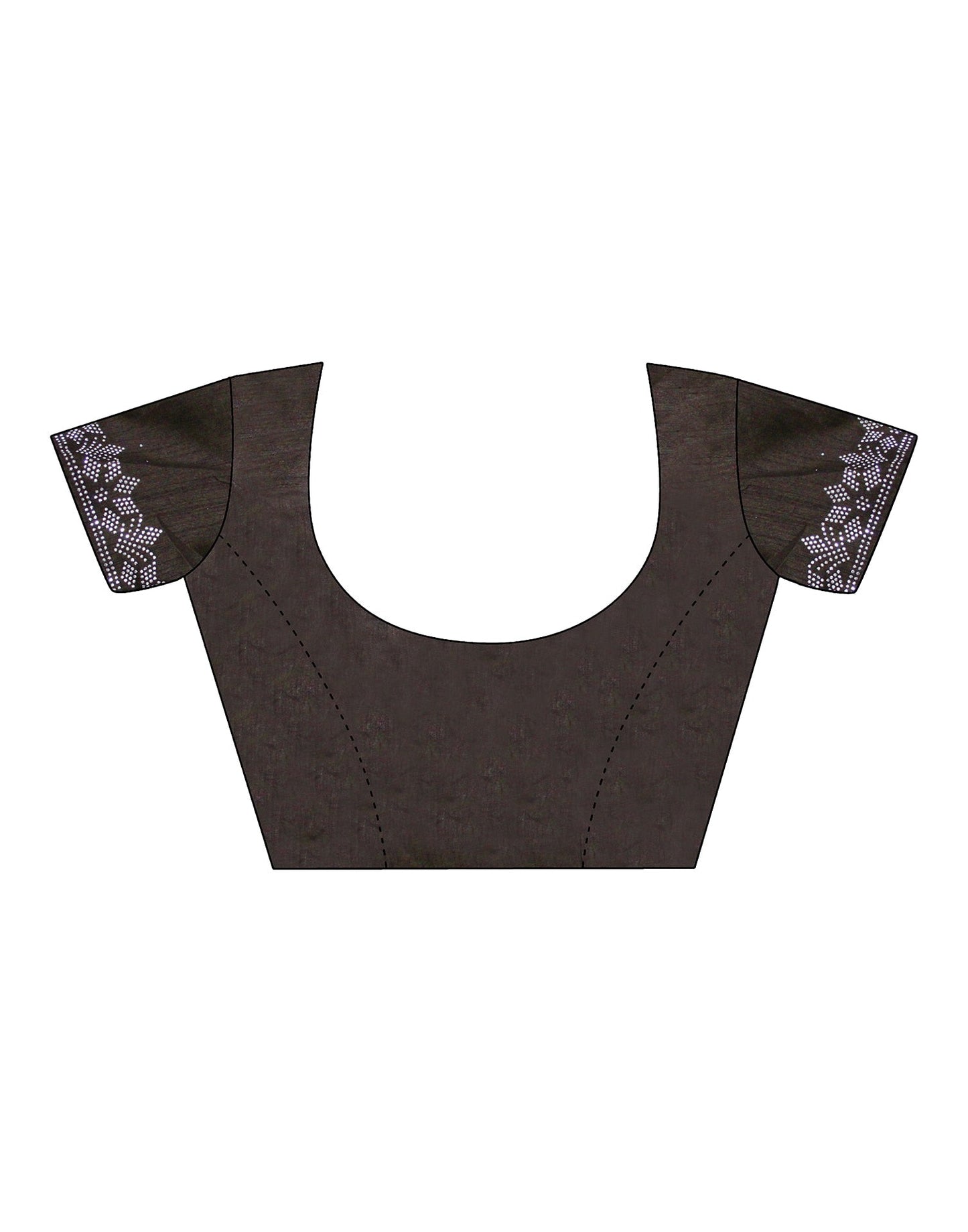 Pink Printed Net Stone Work Saree