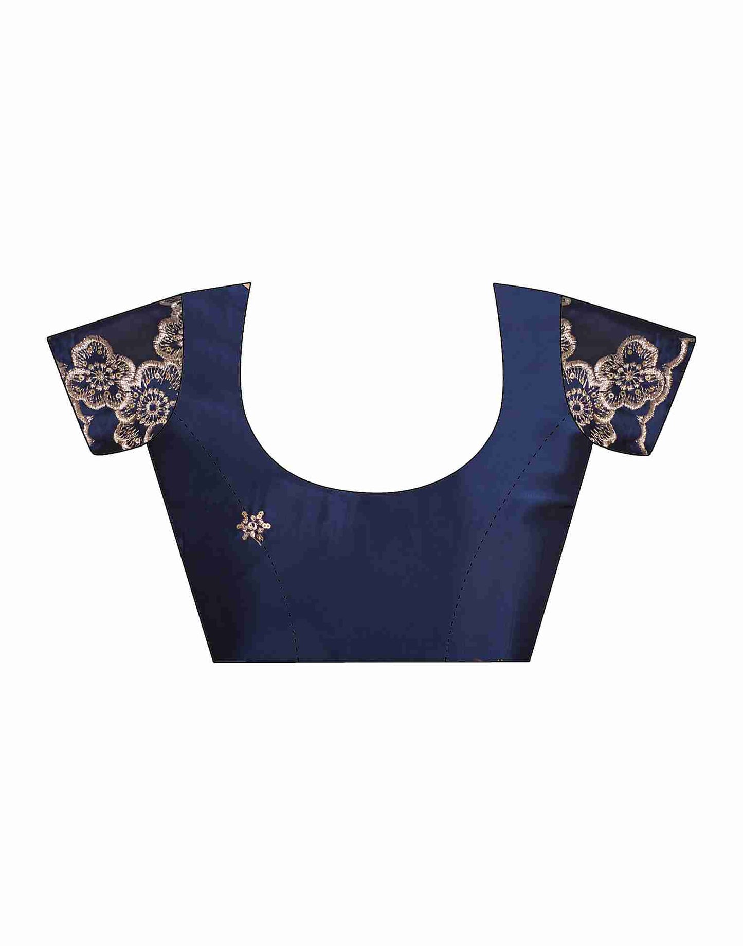 Lavender Chiffon Plain Saree