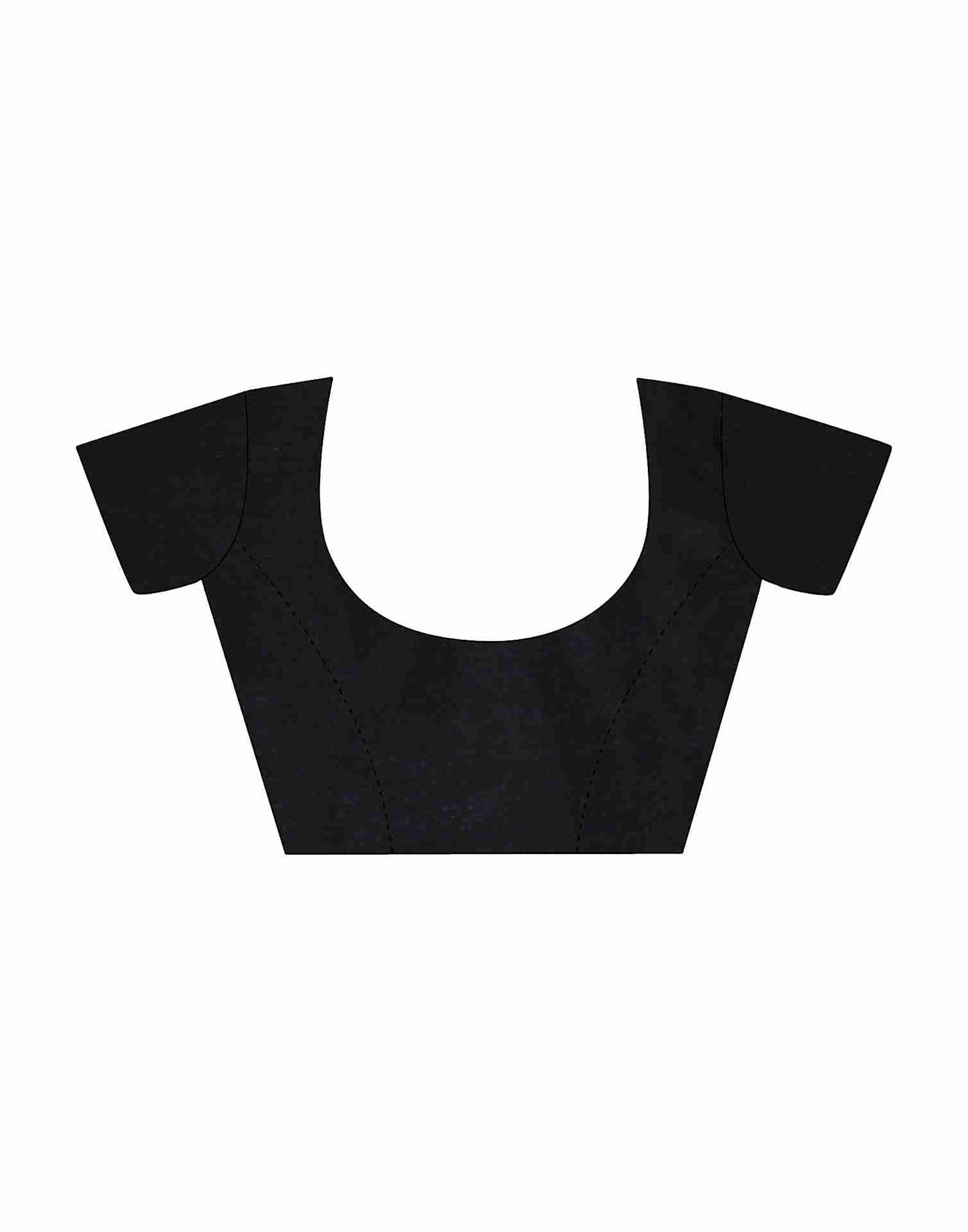 White Chiffon Printed Saree