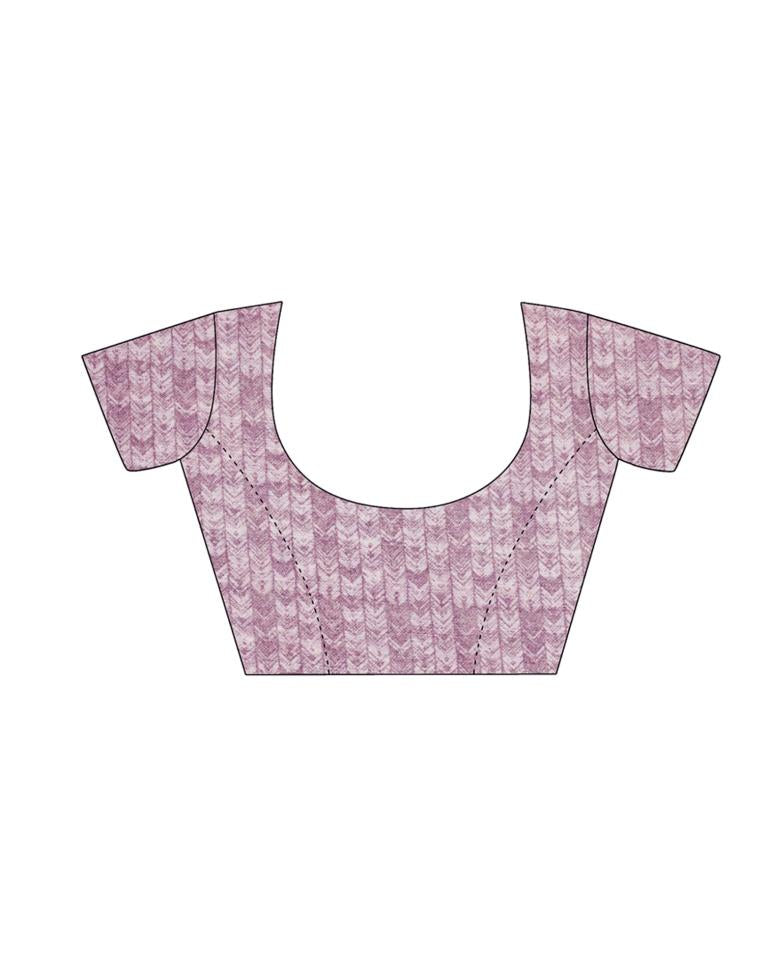 Pink Coloured Chiffon Printed Saree | Sudathi