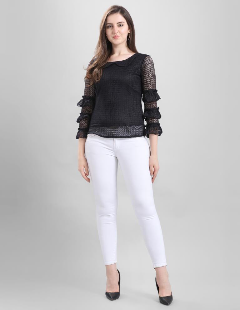 Black Russell Top | Leemboodi