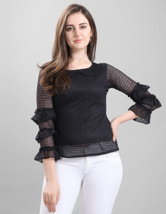 Black Russell Top | Leemboodi