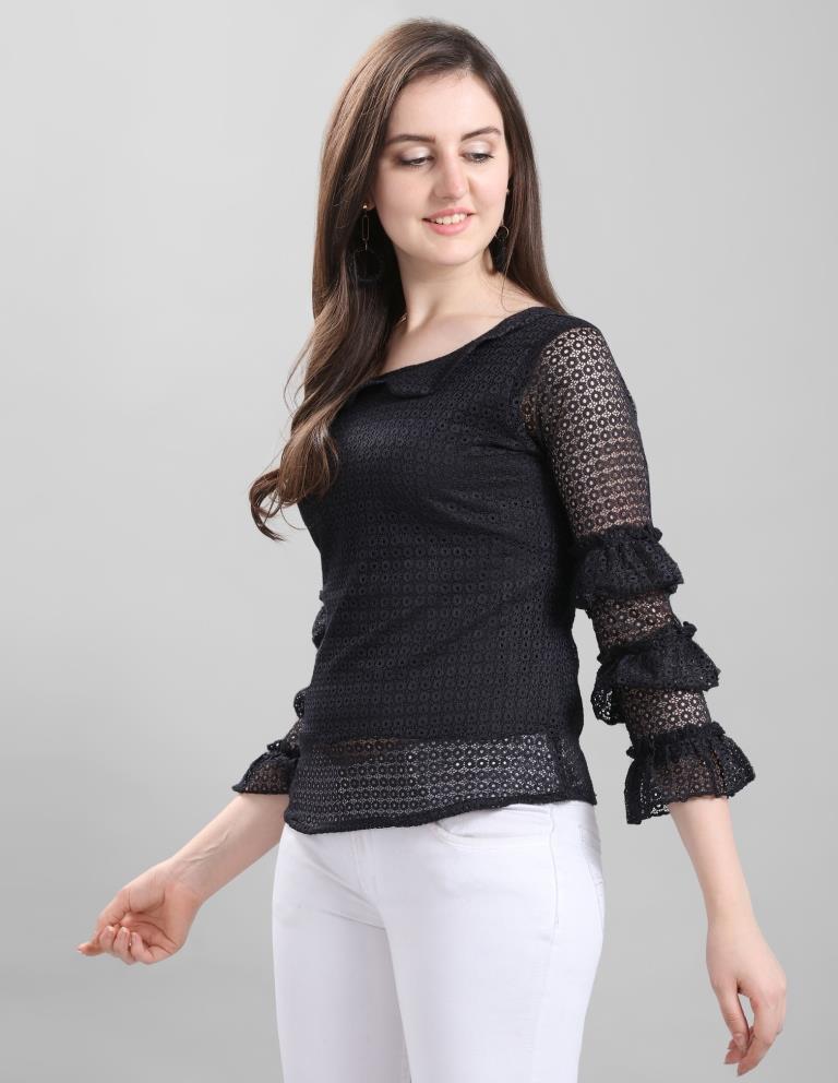 Black Russell Top | Leemboodi