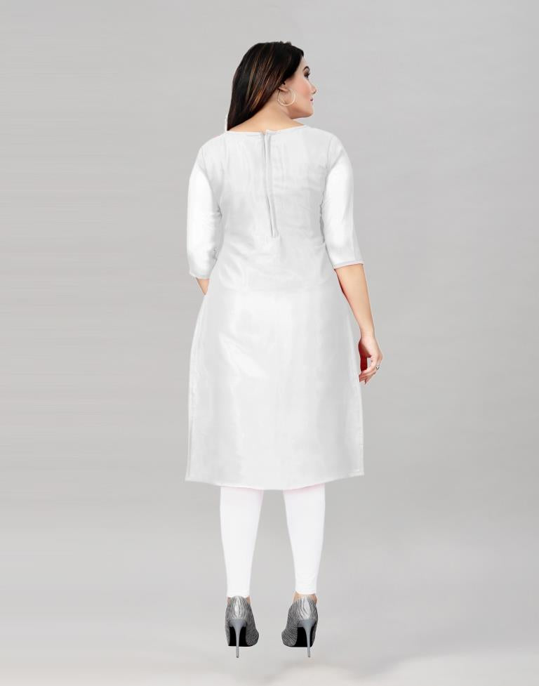 Whimsical Blue Georgette Embroidered Unstitched Salwar Suit | Sudathi