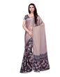 Beige Coloured Chiffon Printed Saree | Leemboodi