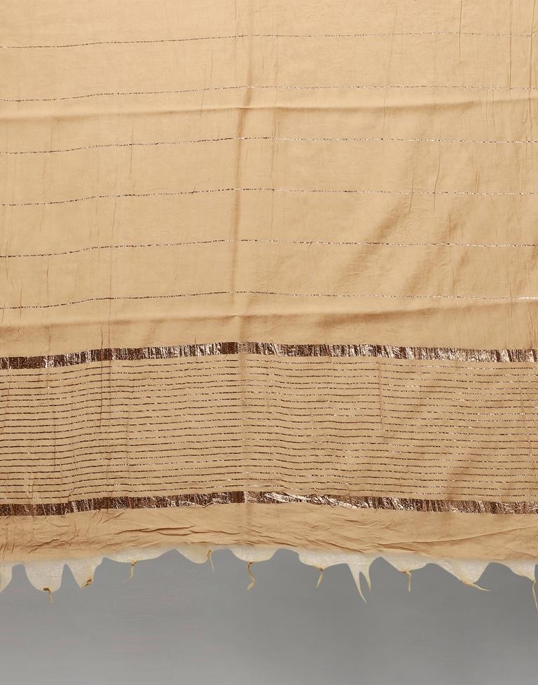 Golden Cotton Dupatta | Leemboodi