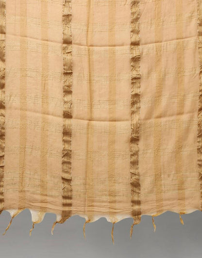 Golden Cotton Dupatta | Leemboodi