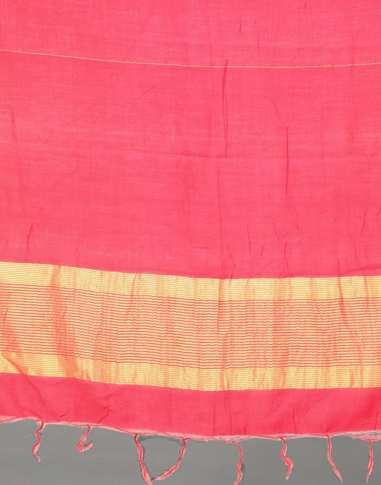 Pink Cotton Dupatta | Leemboodi