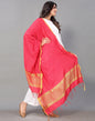 Pink Cotton Dupatta | Leemboodi