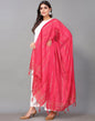 Pink Cotton Dupatta | Leemboodi