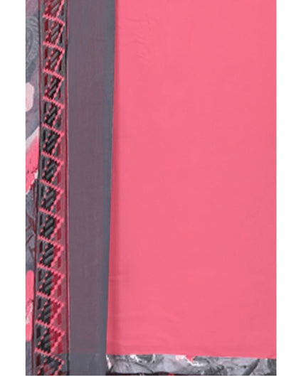 Punch Pink Dyed Unstitched Salwar Suit | Sudathi