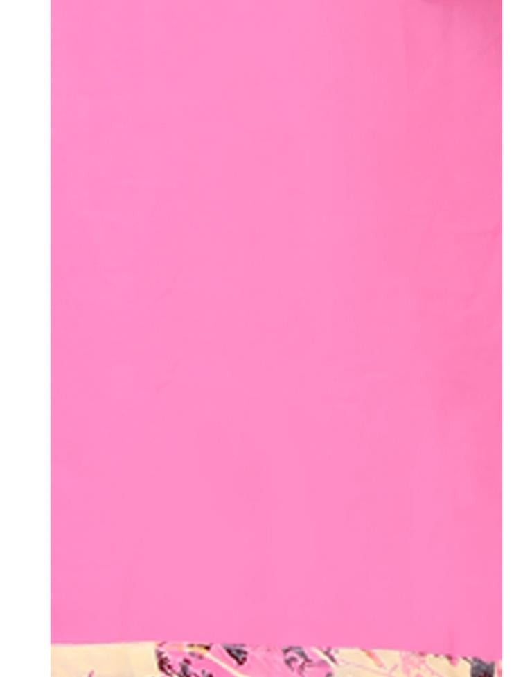 Pink Dyed Unstitched Salwar Suit | Sudathi