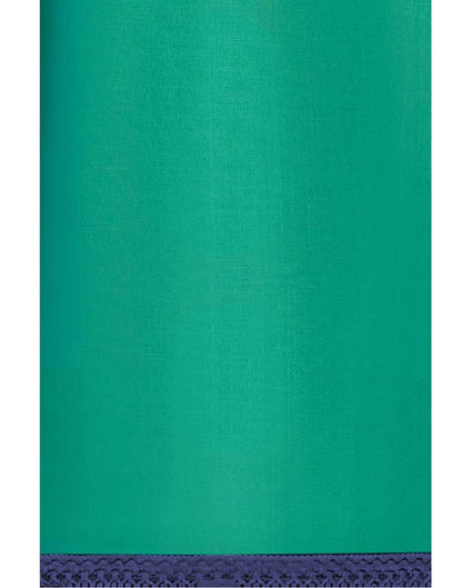 Jungle Green Cotton Handwork Unstitched Salwar Suit | Sudathi