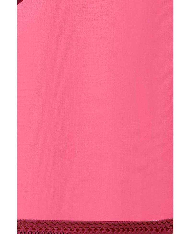 Pink Cotton Handwork Unstitched Salwar Suit | Sudathi