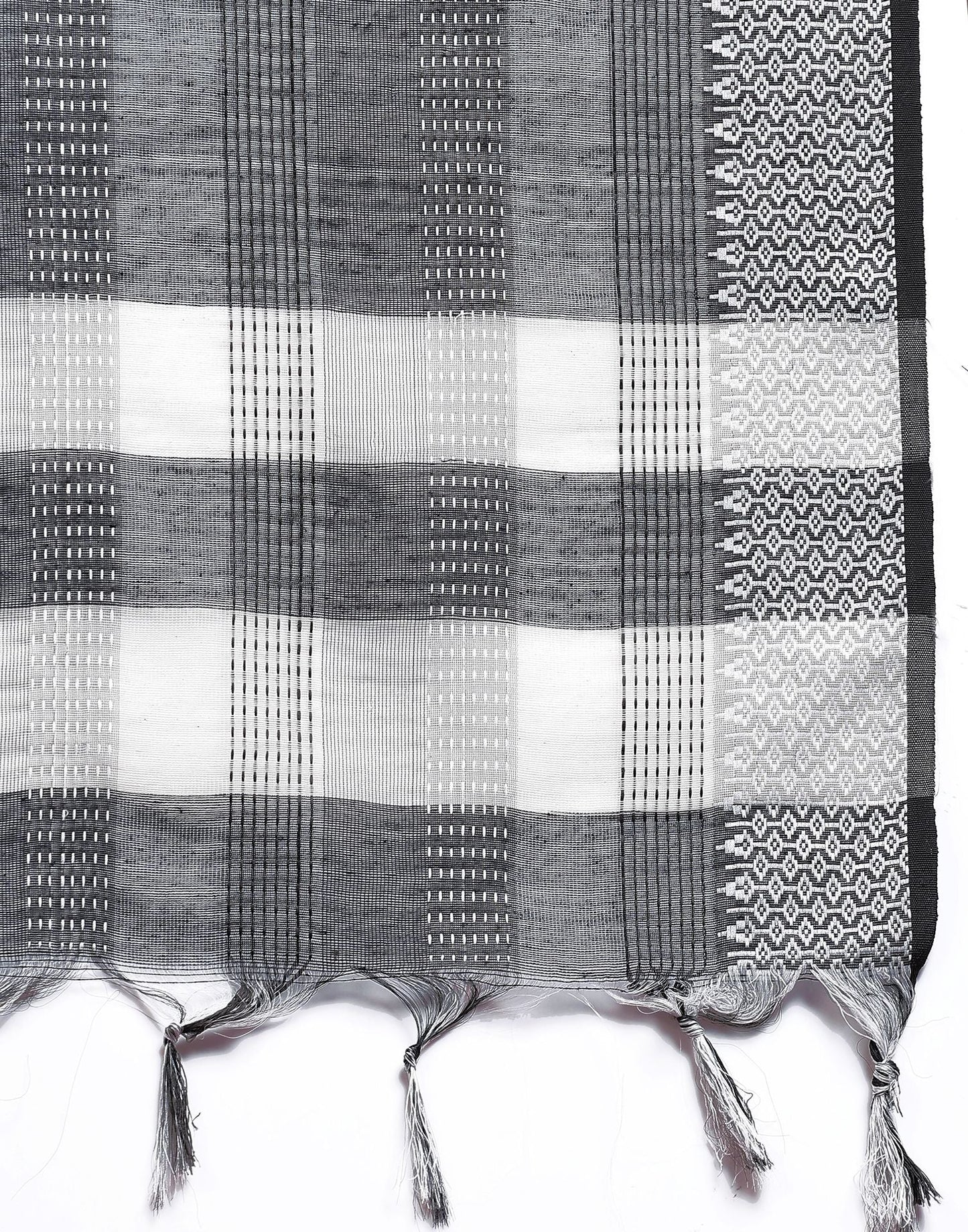 Black Printed Rayon Straight Kurta Set With Dupatta