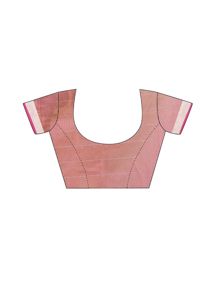 Green Plain Silk Saree