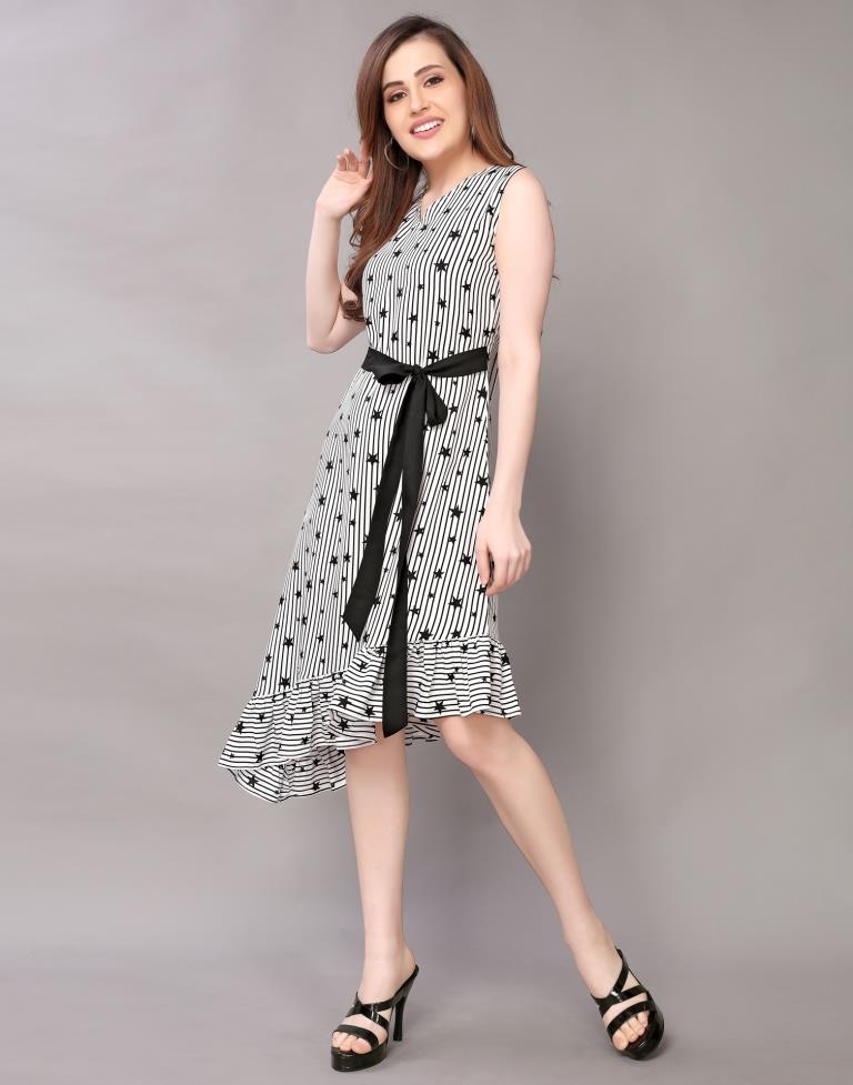 Black Front knot Dress | Sudathi