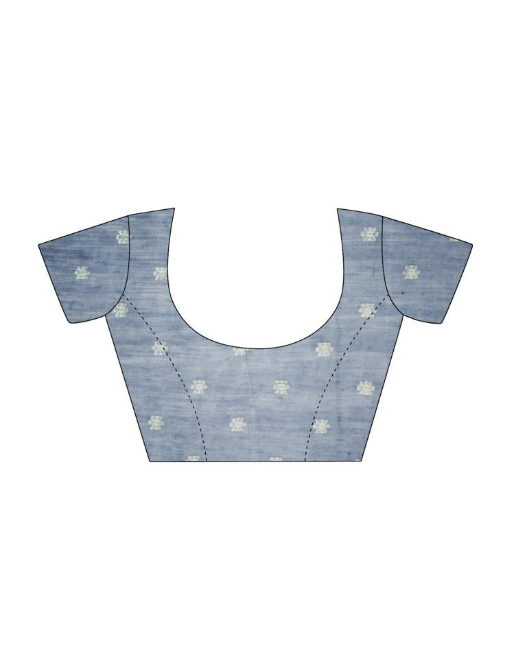 Green Coloured Cotton Silk Jacquard Partywear saree | Leemboodi