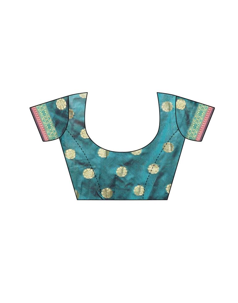 Pink Coloured Poly Silk Jacquard Partywear saree | Leemboodi