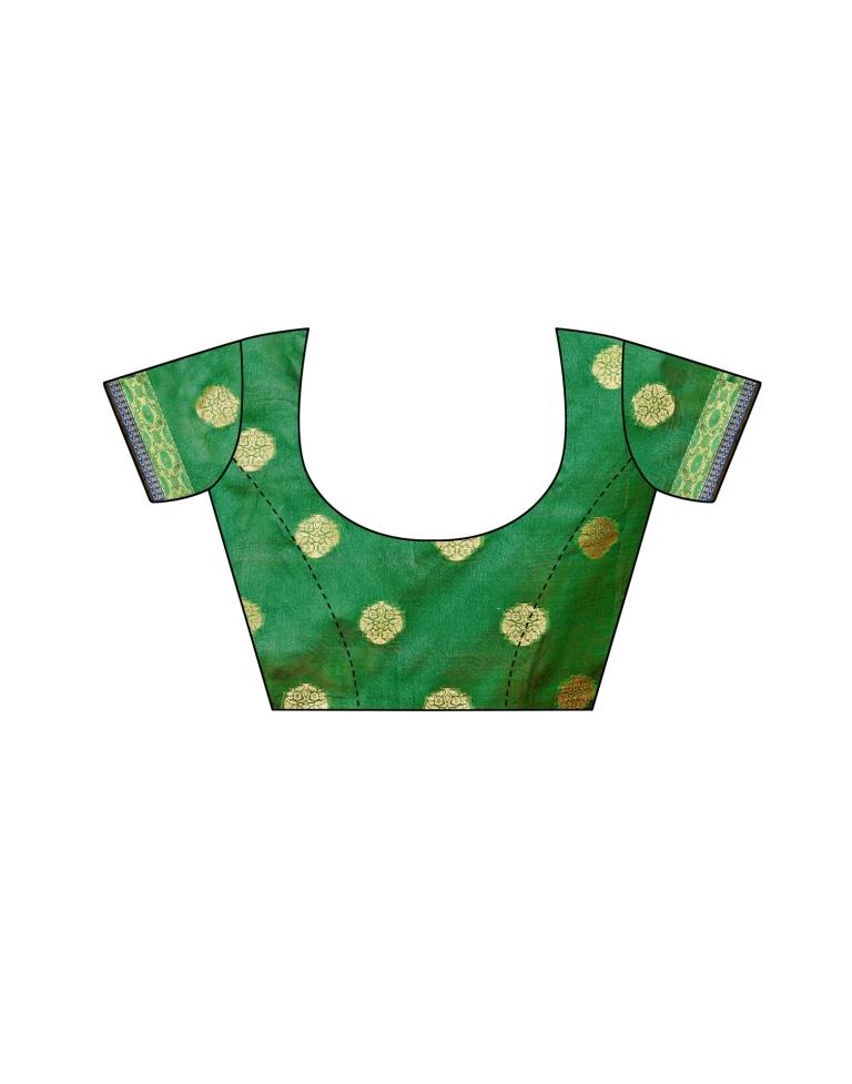 Red Coloured Poly Silk Jacquard Partywear saree | Leemboodi