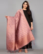 Light Purple Silk Dupatta | Leemboodi