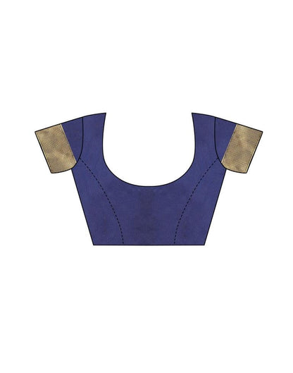 Turquoise Coloured Poly Silk Jacquard Partywear saree | Sudathi