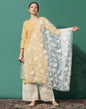 Off White Net Dupatta | Leemboodi