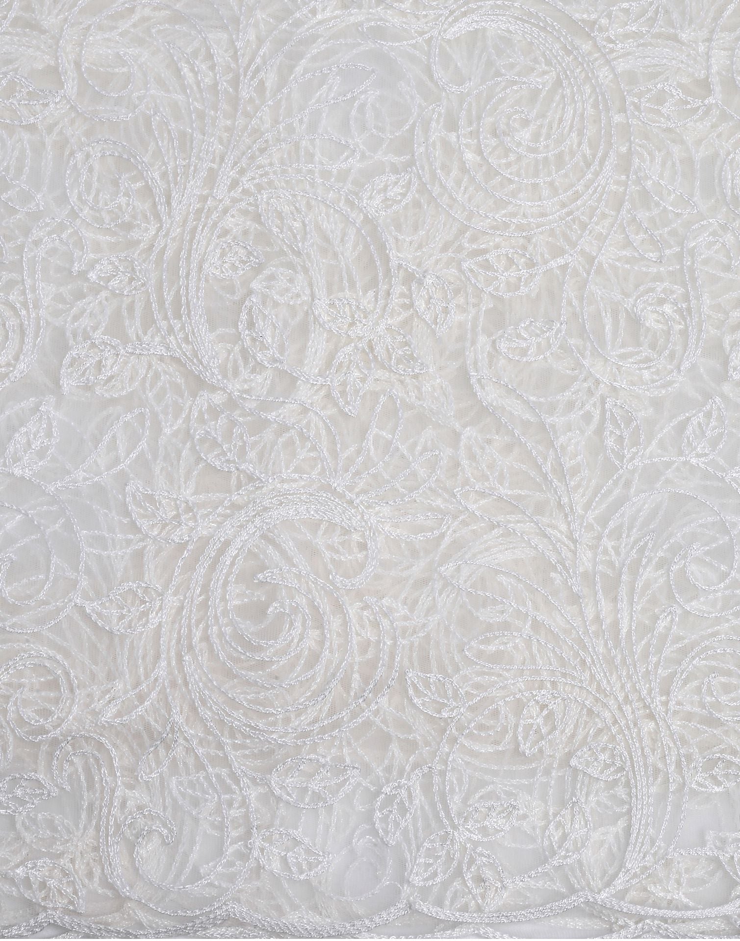 Off White Net Dupatta | Leemboodi