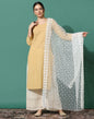 Off White Net Dupatta | Leemboodi