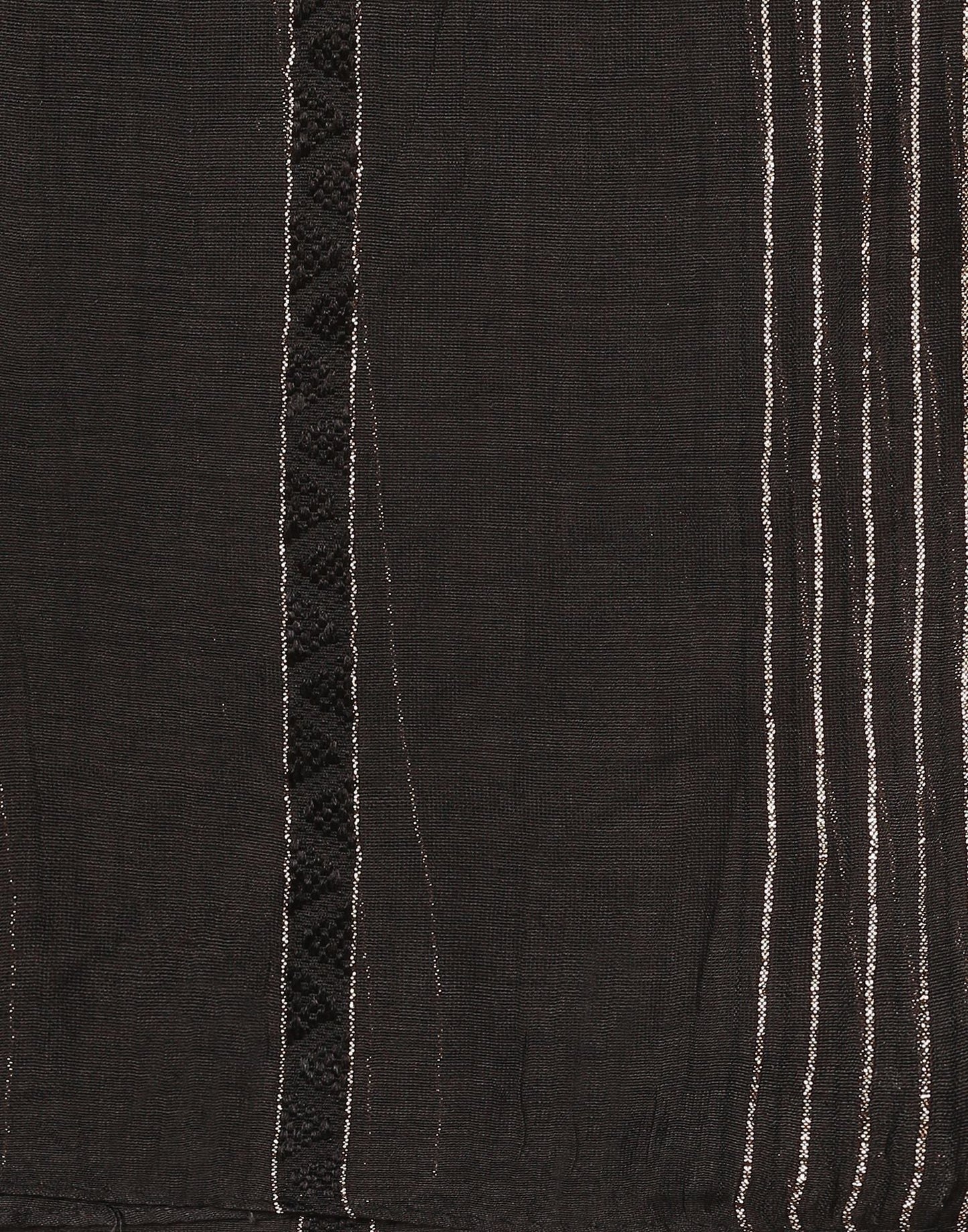 Black Cotton Dupatta | Leemboodi