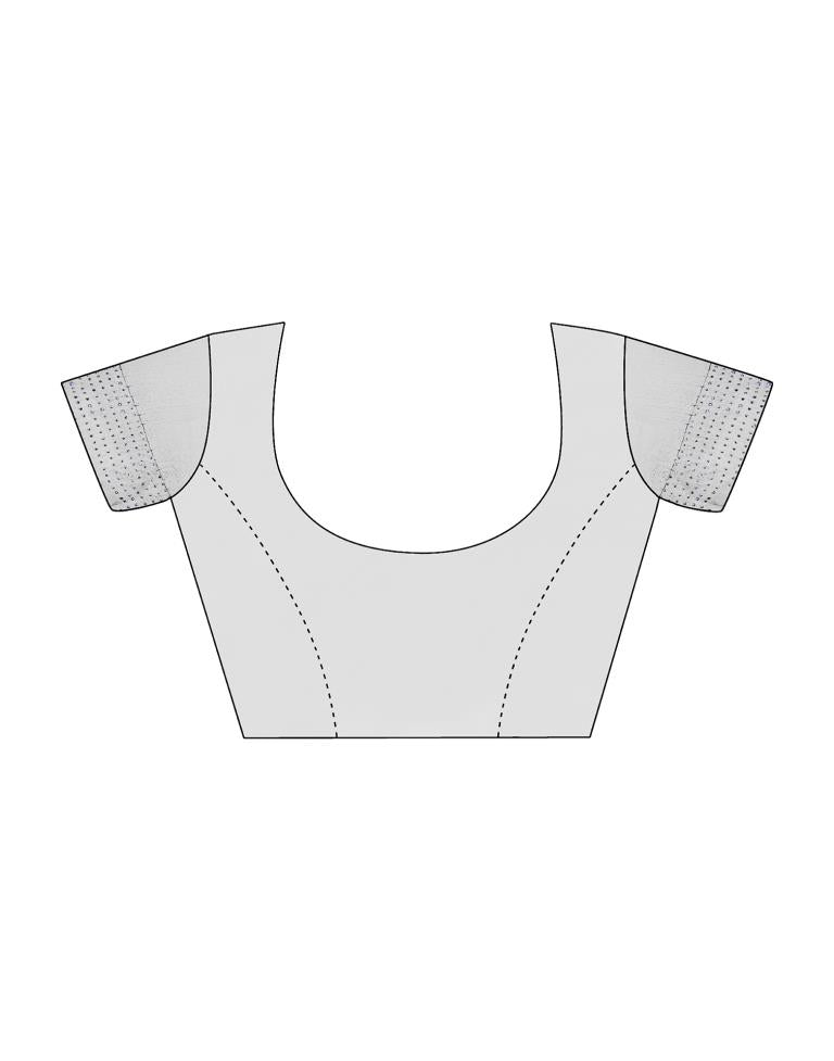 Ready to Wear Sea Blue Chiffon Embroidery Saree