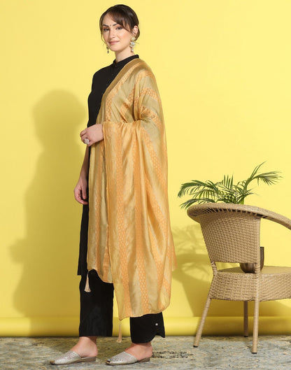 Cream Cotton Dupatta | Leemboodi