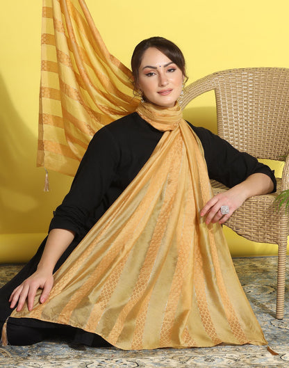 Cream Cotton Dupatta | Leemboodi